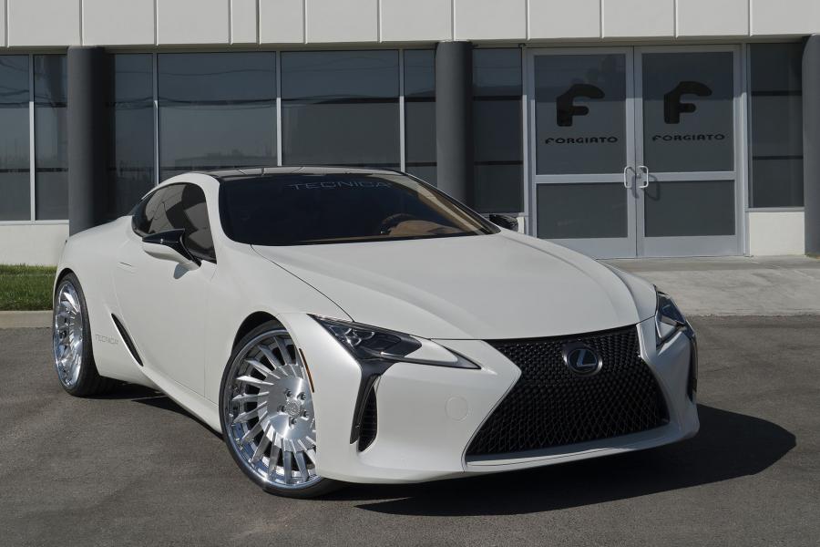  Lexus LC500 on Forgiato Wheels (TEC 3.4) 2017 года  (фото 6 из 7)